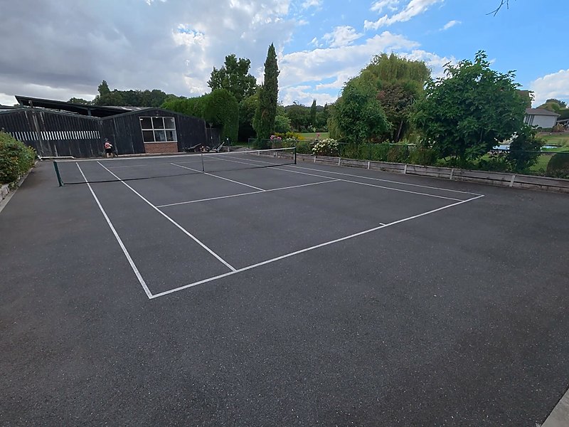 Tennis Court Cleaning